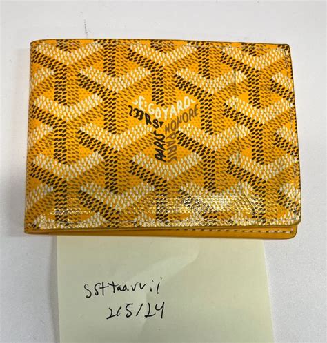 goyard victoire wallet g|goyard insert wallet.